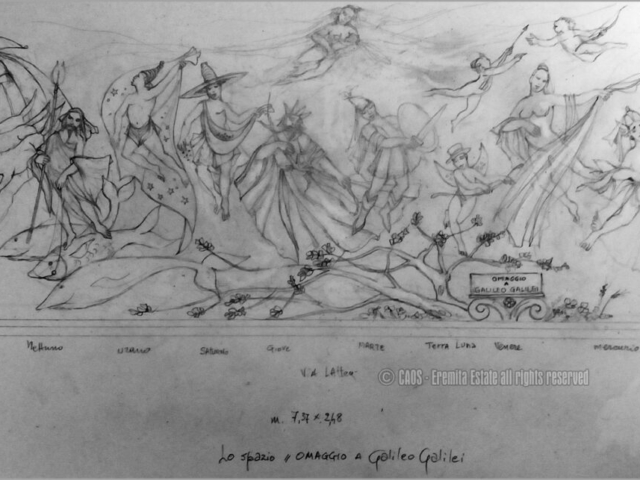 ristorante da pino via dei ponti romani padova artista mario eremita scultura pittura work in progress