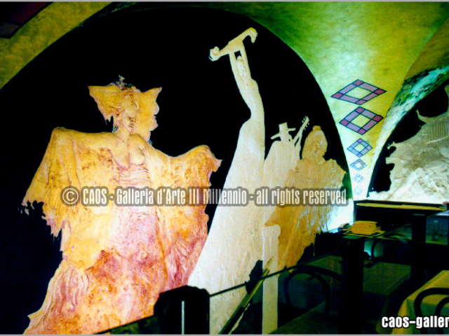 ristorante da pino piazza dei signori treviso sculture mario eremita