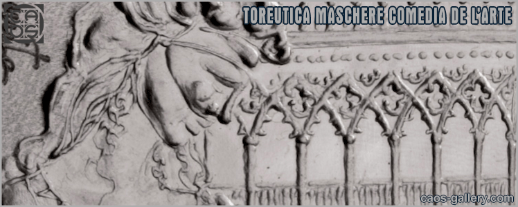 toreutica maschere comedia de l'arte