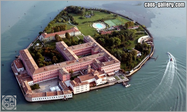 san clemente resort venezia italia dipinti mario michelangelo eremita art design